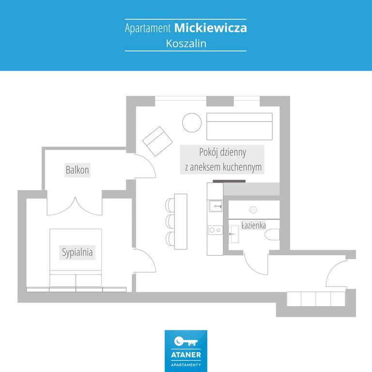 Ataner Apartamenty Кошалін Екстер'єр фото
